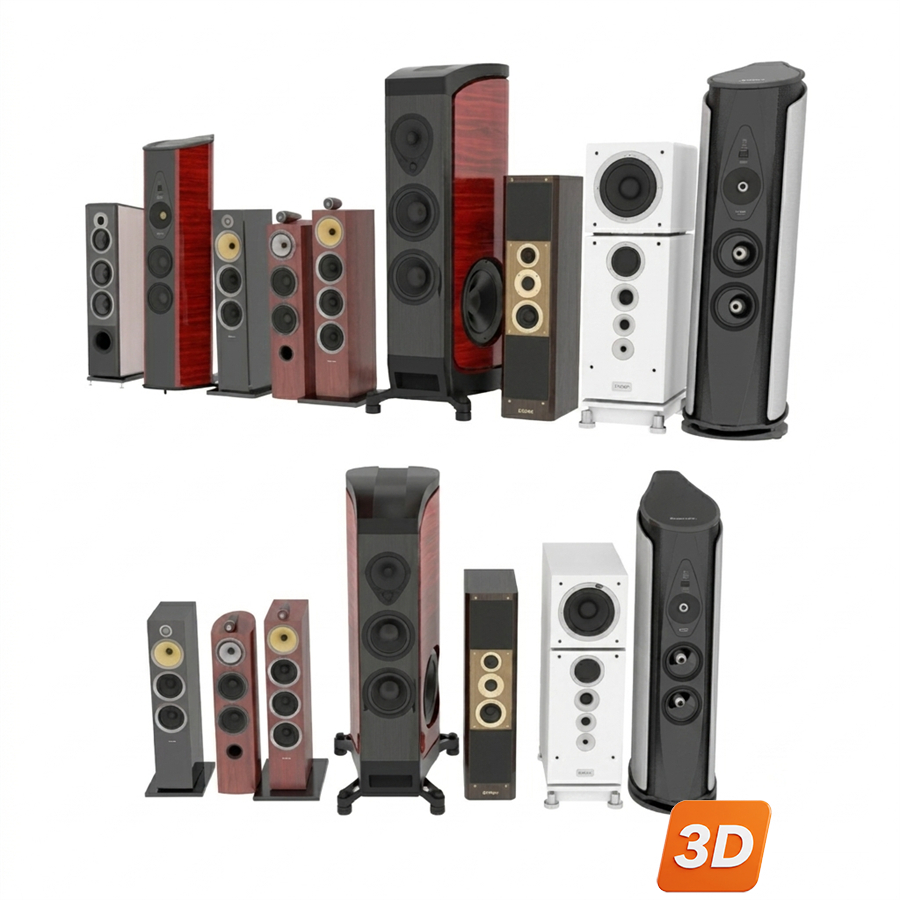 Audio tech 3D Models